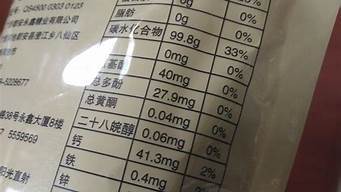 小作坊預包裝食品標簽